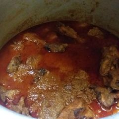 Mutton curry A picture of Mutton curry.
