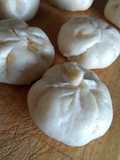 Dumplings (al vapor) de cerdo y opción de pollo picante