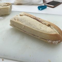 A picture of Tuna toastie.
