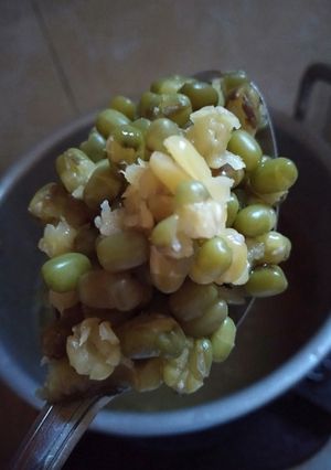 Foto resep Merebus kacang hijau tanpa di rendam