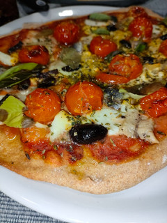 Una foto de La pizza