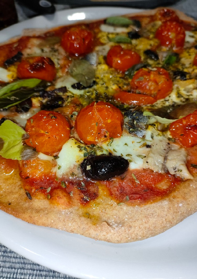 Una foto de La pizza