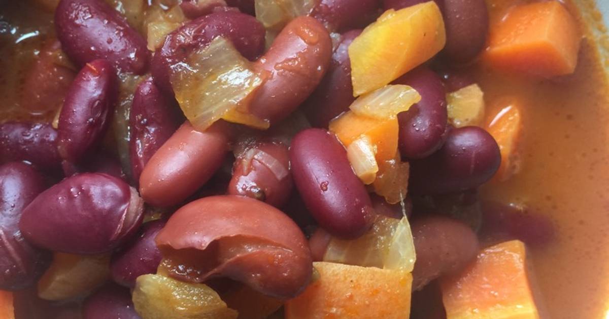 Kidney Beans with Carrots Recipe by Rae Cookpad