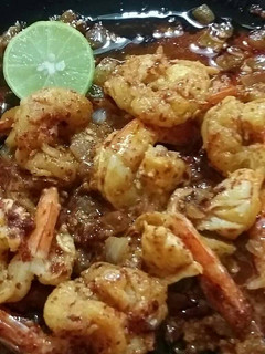 A picture of Camarones A La Diabla.
