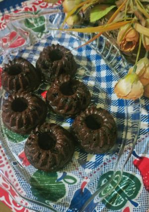A picture of Tea time chocolate muffin (without oven).