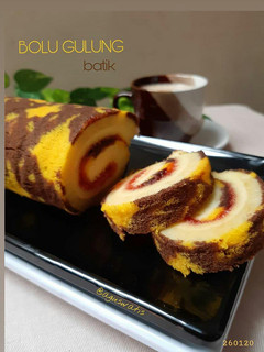 Foto resep Bolu Gulung Batik