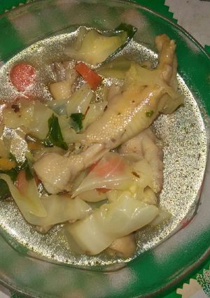 Foto resep Sup ceker ayam