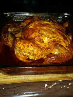 Una foto de Pollo al horno