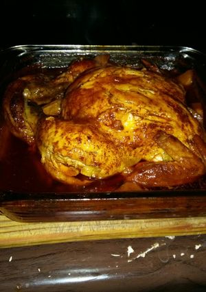 Una foto de Pollo al horno