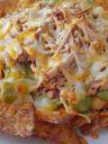 Cochinita pibil con nachos y guacamole