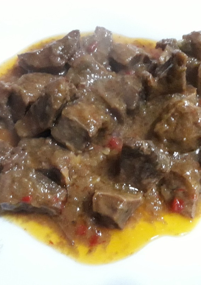 Una foto de Lengua de cerdo en salsa