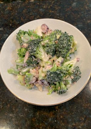 A picture of Broccoli Salad.