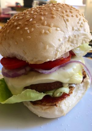 Foto di Beyond burger (facilissimo e velocissimo)