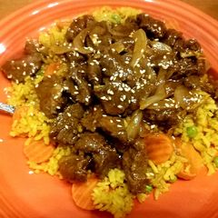 Stir-Fried Sweet & Spicy Chili Tenderloin Tips A picture of Stir-Fried Sweet & Spicy Chili Tenderloin Tips.