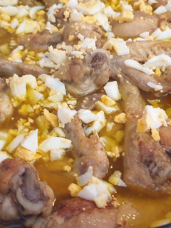 Una foto de Pollo en pepitoria (sin almendra)