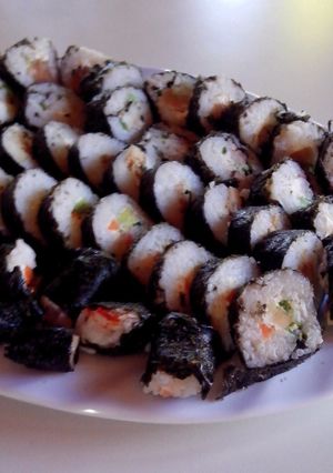 Una foto de Sushi