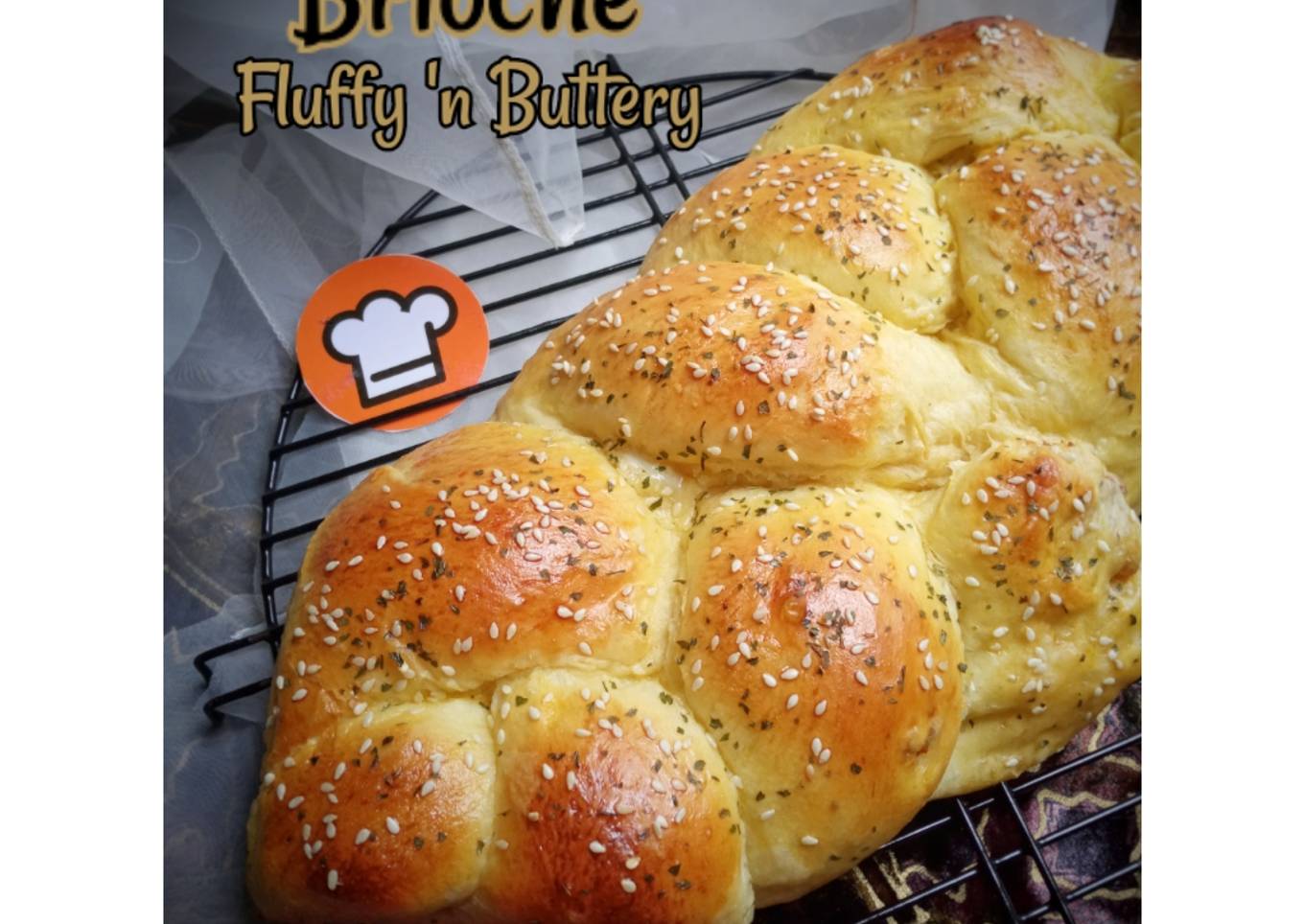 BRIOCHE Fluffy 'n Buttery _Overnight method(isi Ayam dan Coklat)