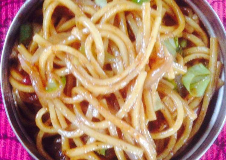 Recipe of Perfect Hakka noodles