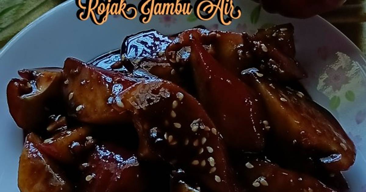 Resipi Rojak Jambu Air Oleh Muniroh Annuar Cookpad