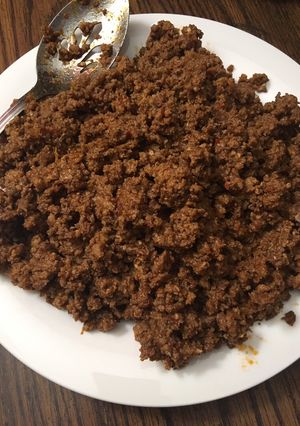 A picture of Crock Pot Taco Meat.