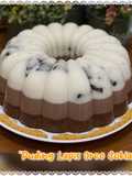 Puding Lapis Oreo Coklat