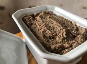 Une photo de Terrine vegan aux Azuki