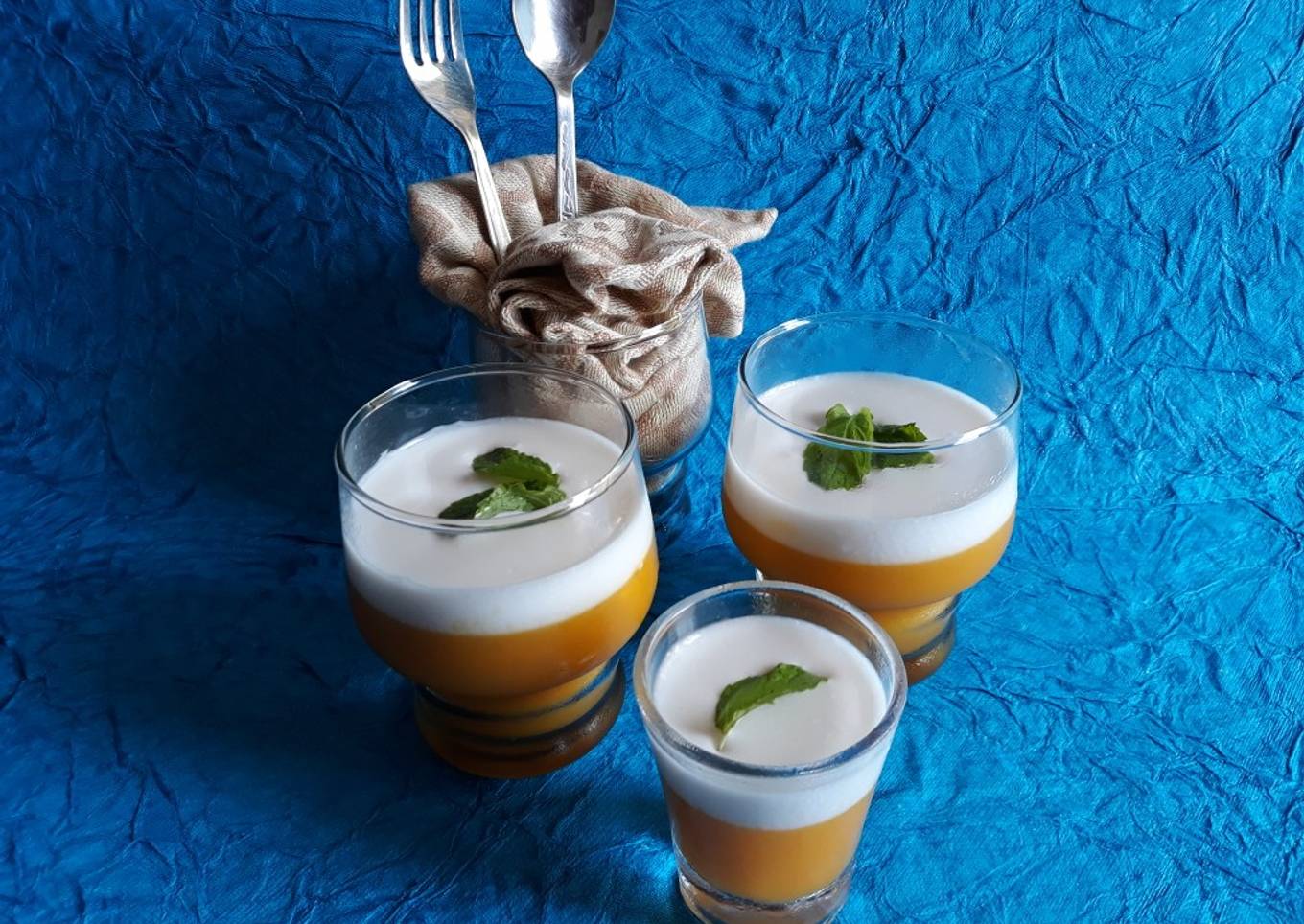 Thai Mango Coconut Jelly