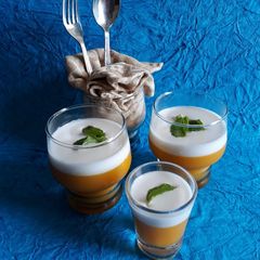 A picture of Thai Mango Coconut Jelly.