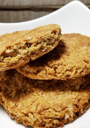 Una foto de Galletas de limón sin harina