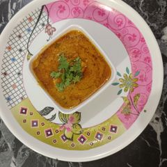 A picture of Matar. Paneer. Khoya. Desi recipe.