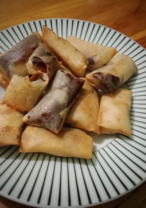 Foto resep 34. Lumpia Pisang Coklat