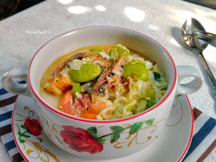 Langkah Mudah untuk Membuat Mie Rebus Pete Udang, Bisa Manjain Lidah