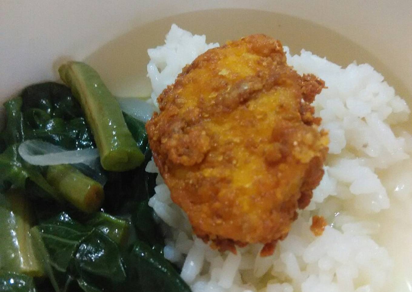 hari. 144 Sayuran Panggang Ayam Dan Bayam (10m +)