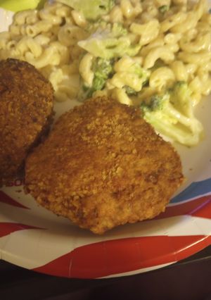 A picture of Deviled Tuna Pucks.