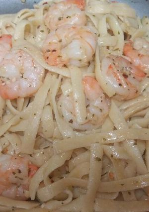 A picture of Easy Shrimp Scampi Pasta.