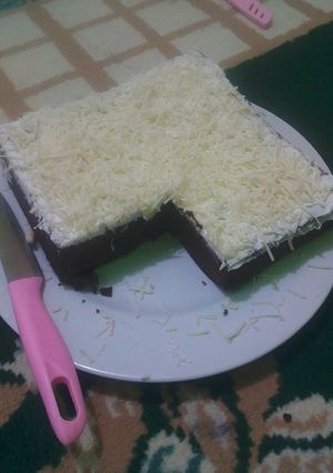 Foto resep Brownis kukus simple
