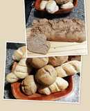 Pan francés y de centeno integral 🍞