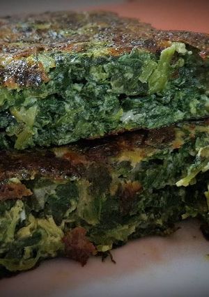 Una foto de Tortilla de Espinacas