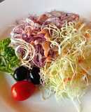 Salad cải bắp xốt thousand island