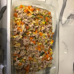 Tuna veggy salad A picture of Tuna veggy salad.