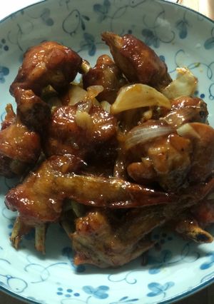 Hình của món Gà chiên nước mắm.