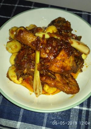 Foto resep Ayam telur puyuh saos karamel