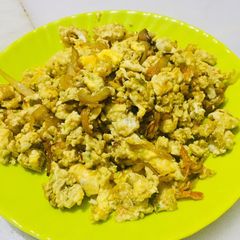 A picture of Egg bhurji.