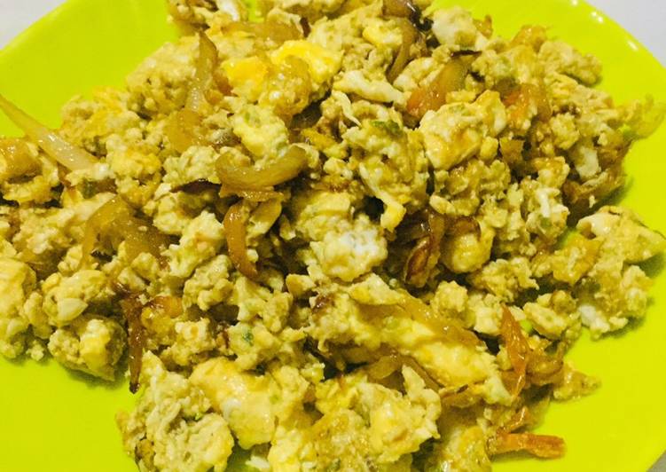 Egg bhurji