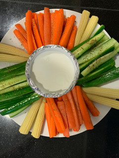 A picture of Three colors salad.
