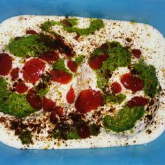 A picture of Oats Dahi Bhallas.