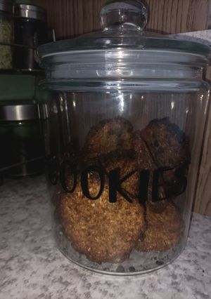 Una foto de Galletas de avena en air fryer
