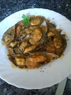Una foto de Mejillones a la marinera
