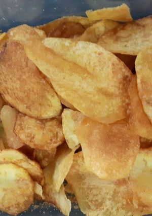 Hình của món Snack khoai tây giòn tan.