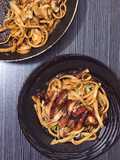 Oriental Duck Fettuccine